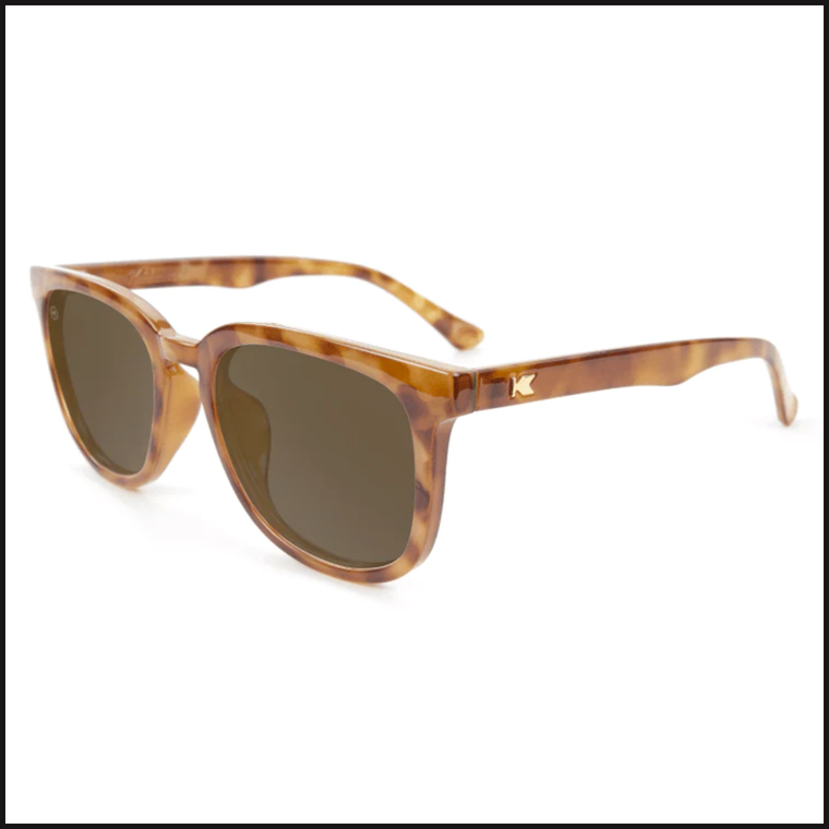 Polarized Paso Robles Sunglasses - Glossy Blonde Tortoise Shell / Amber-Sunglasses-That Guy's Secret
