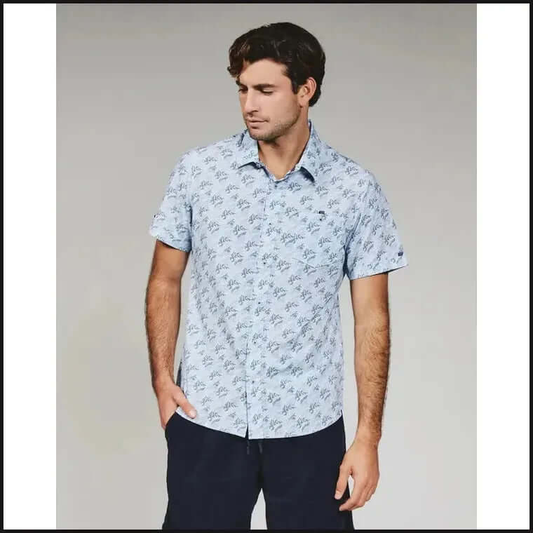 Rubens Short Sleeve Shirt-Short Sleeve Button Down-That Guy's Secret