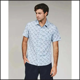 Rubens Short Sleeve Shirt-Short Sleeve Button Down-That Guy's Secret