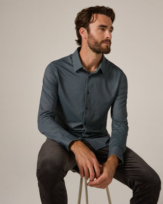 Warren Long Sleeve Shirt - Olive - 7Diamonds - That Guy's Secret
