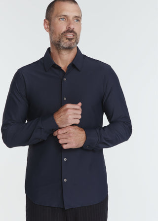 Sutherland Long Sleeve Shirt - Navy