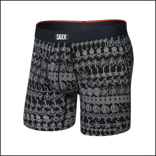Saxx Vibe Xtra - Island Lineup-Black