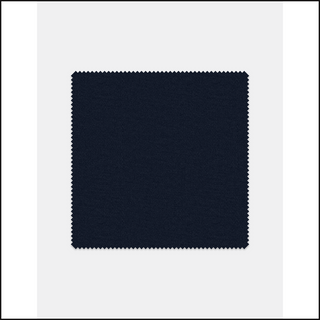 Cashmere Finish Twill - Midnight Navy T003 swatch