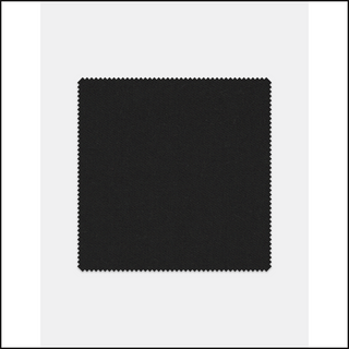 Black Cotton Stretch TJ117 swatch
