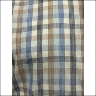 Stantt Oak, Blue and Charcoal Slubweave Tattersall Button Down Shirt-Button Down Shirt-That Guy's Secret