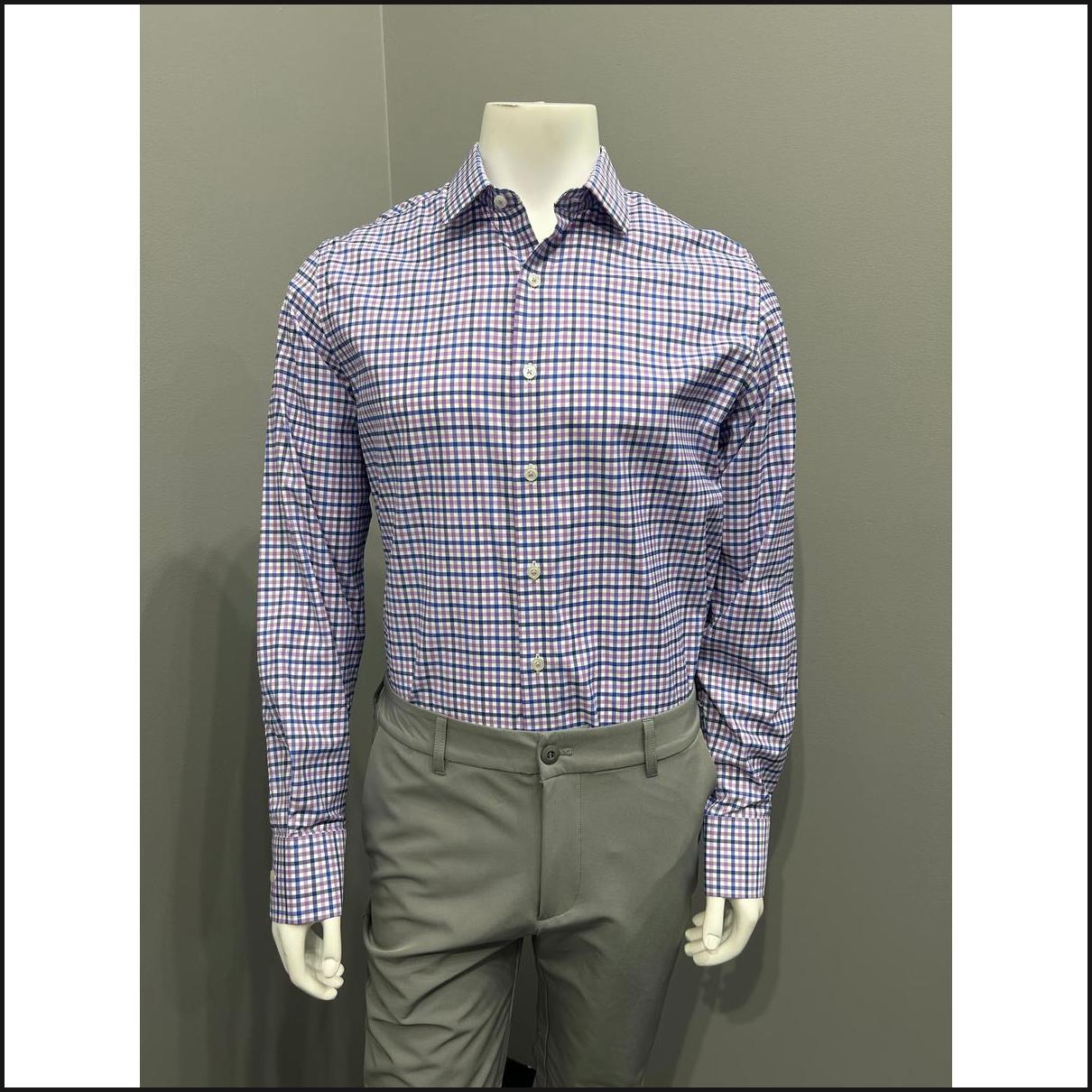Stantt Plaid Button Down Shirt-Button Down Shirt-That Guy's Secret