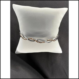 Sterling Silver Bangle – 0.45 Carats-Bangle-That Guy's Secret