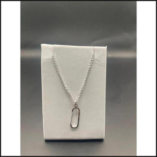 Sterling Silver Fugue Necklace-Necklace-That Guy's Secret