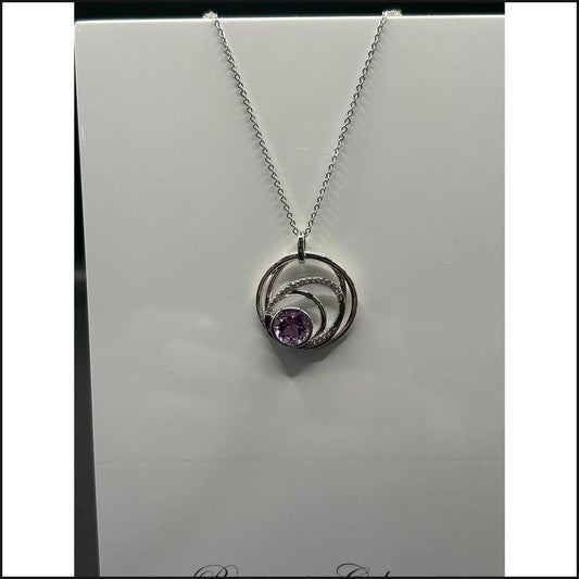 Sterling Silver Necklace – 1.87 Carats-Necklace-That Guy's Secret