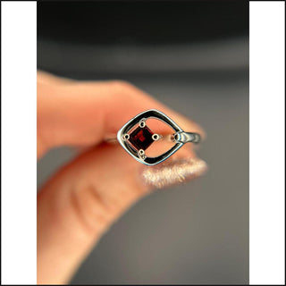 Sterling Silver Ring – 0.37 Carats-Ring-That Guy's Secret