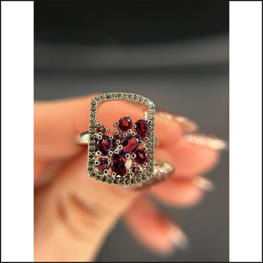 Sterling Silver Ring – 1.07 Carats-Ring-That Guy's Secret