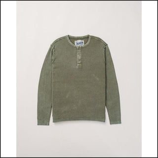 Stonewashed Henley Sweater-Henley-That Guy's Secret