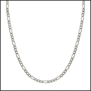 Titanium Figaro Chain 4.7 MM X 22 Inches-bracelet-That Guy's Secret