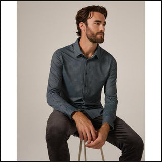 Warren Long Sleeve Shirt - Olive - 7Diamonds - That Guy's Secret