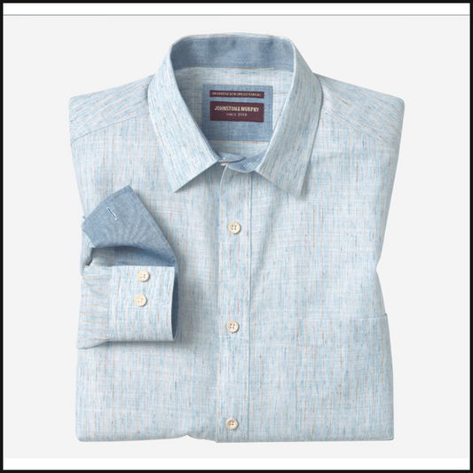 Washed Slubbed Shirt-Button Down Shirt-That Guy's Secret