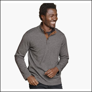 Westcott Quarter-Snap Pullover in Gray