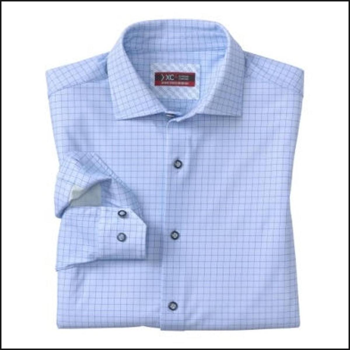 XC+ MOTION LONG-SLEEVE DRESS KNIT SHIRT-Button Down Shirt-That Guy's Secret