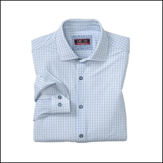 XC+ MOTION LONG-SLEEVE DRESS KNIT SHIRT-Button Down Shirt-That Guy's Secret