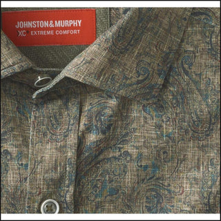 XC+ Motion Long-Sleeve Print Shirt - Olive - That Guy's Secret