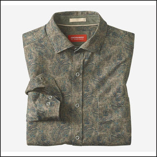 XC+ Motion Long-Sleeve Print Shirt - Olive - That Guy's Secret