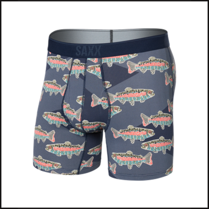 Quest Quick Dry Mesh Boxer Brief Medium
