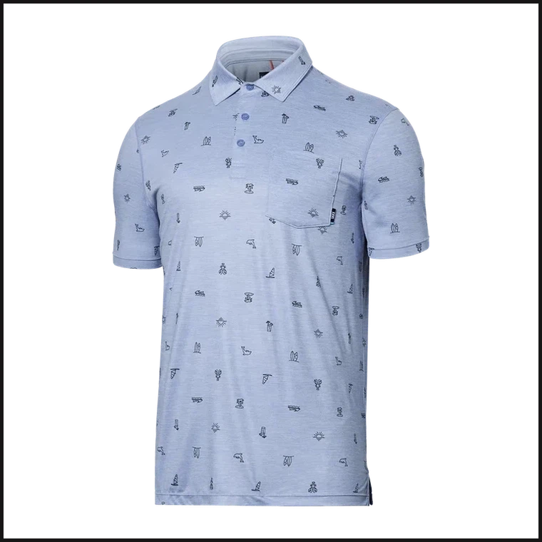 DropTemp™ All Day Cooling Short Sleeve Polo