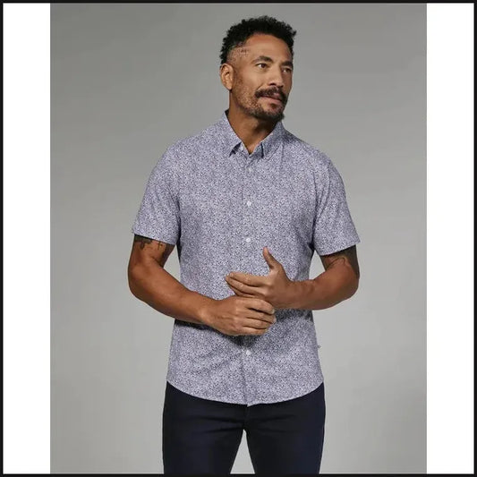 Tropez Short Sleeve Button Down