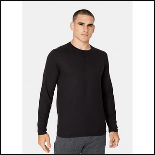 7Diamonds Core Long Sleeve Henley - That Guy's Secret