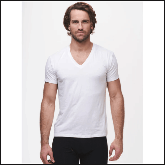 BamBare V-Neck Undershirt - That Guy's Secret