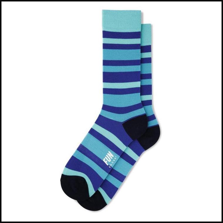 Bold Stripe Fun Socks-Socks-That Guy's Secret