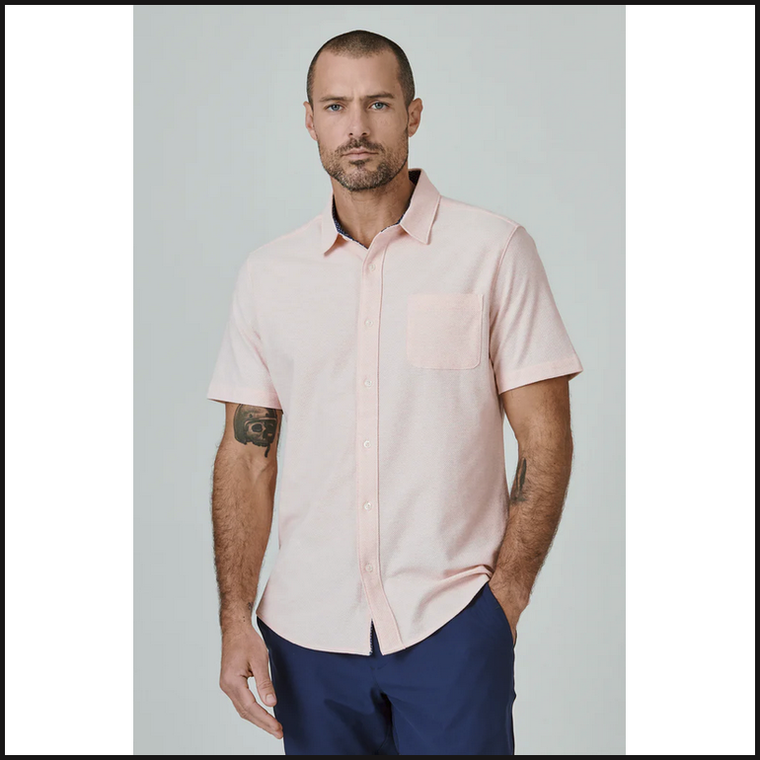 Cabbo Short Sleeve Shirt-Short Sleeve Button Down-That Guy's Secret