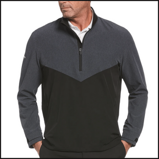 Callaway Mens Swing Tech™ Blocked 1/4 Zip Windbreaker - That Guy's Secret