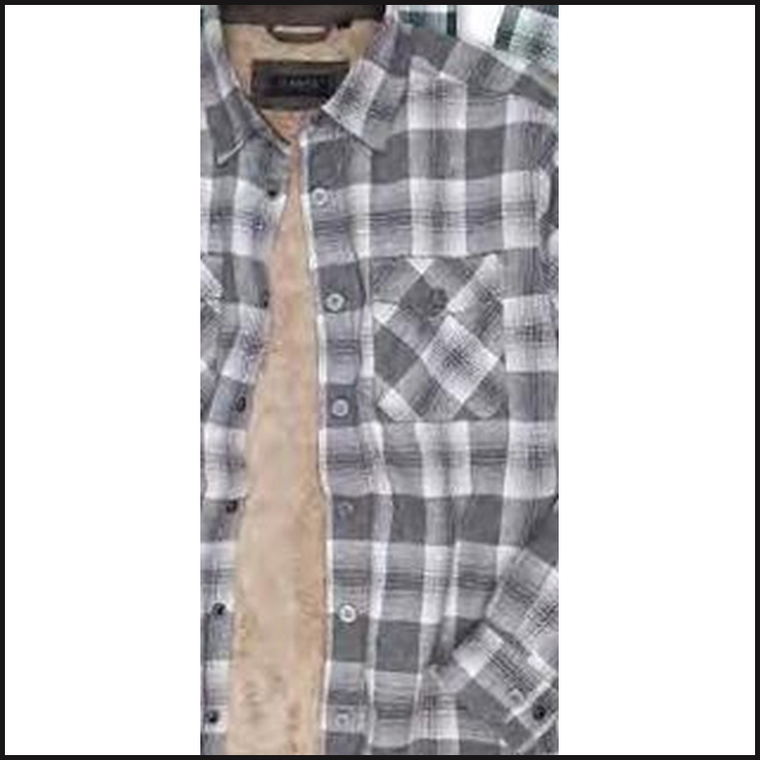 Dakota Grizzly Ivan Sherpa Lined Flannel Shacket - That Guy's Secret