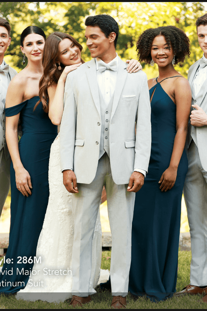 David Major Stretch Platinum Suit 286M only $175.00 – That Guy's Secret