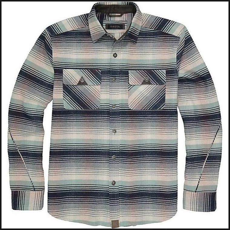 Dkota Grizzly Long Sleeve Flannel-Flannel-That Guy's Secret