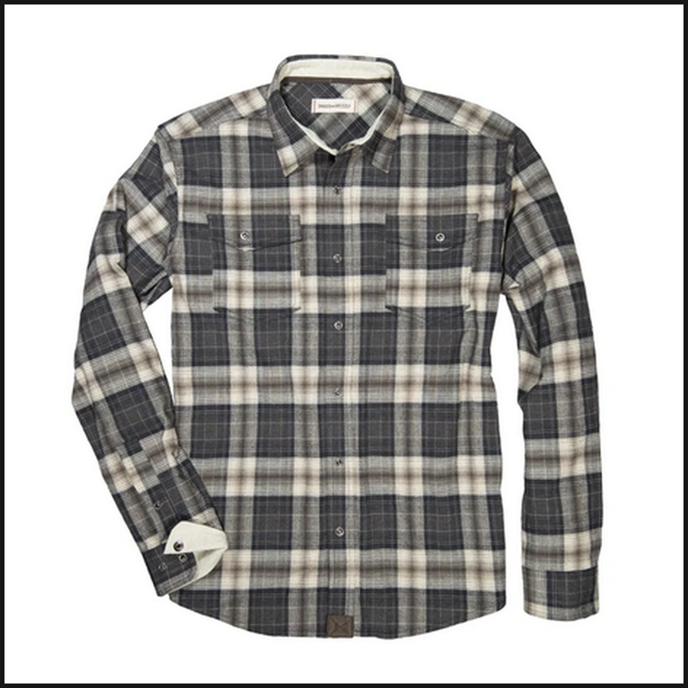 Dkota Grizzly Long Sleeve Flannel - That Guy's Secret