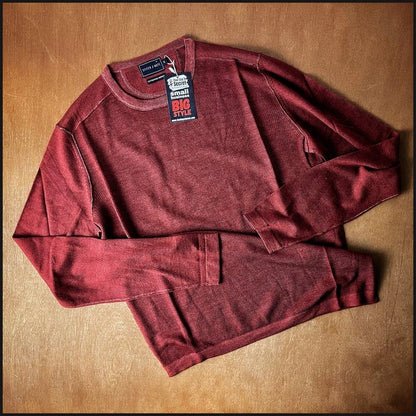 Extra Fine Merino Wool Crew Neck Sweaters-Sweater-That Guy's Secret