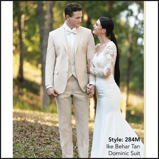 Ike Behar Tan Dominic Suit 284M - That Guy's Secret