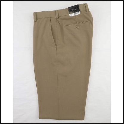 J.BRAXX Modern Fit Chino Dress Pants - That Guy's Secret