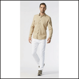 Marcus Slim Straight Jeans | Double White Supermove - That Guy's Secret