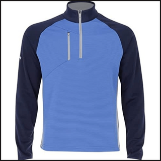 Mens Swing Tech™ Midweight Ottoman Fleece 1/4 Zip Golf Sweater - That Guy's Secret