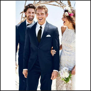 Michael Kors Navy Sterling Wedding Suit 372 - That Guy's Secret