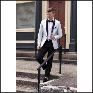 Mod Silver Starlight Lame' Tuxedo 272M - That Guy's Secret