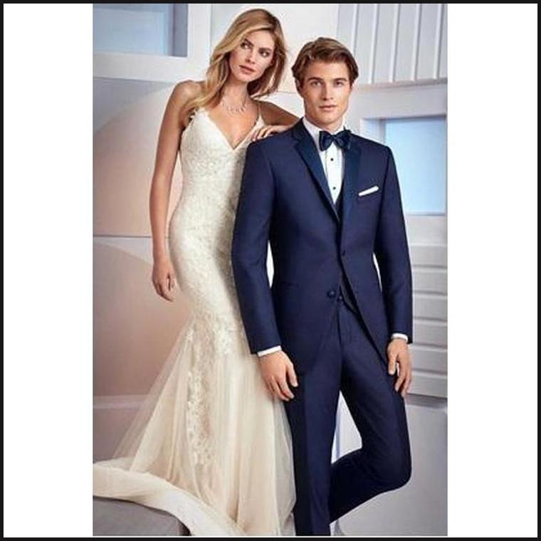 Navy Ike Behar Sebastian Tuxedo 237M - That Guy's Secret