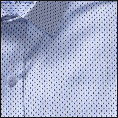 Printed Cotton Long Sleeve Shirt - That Guy's Secret