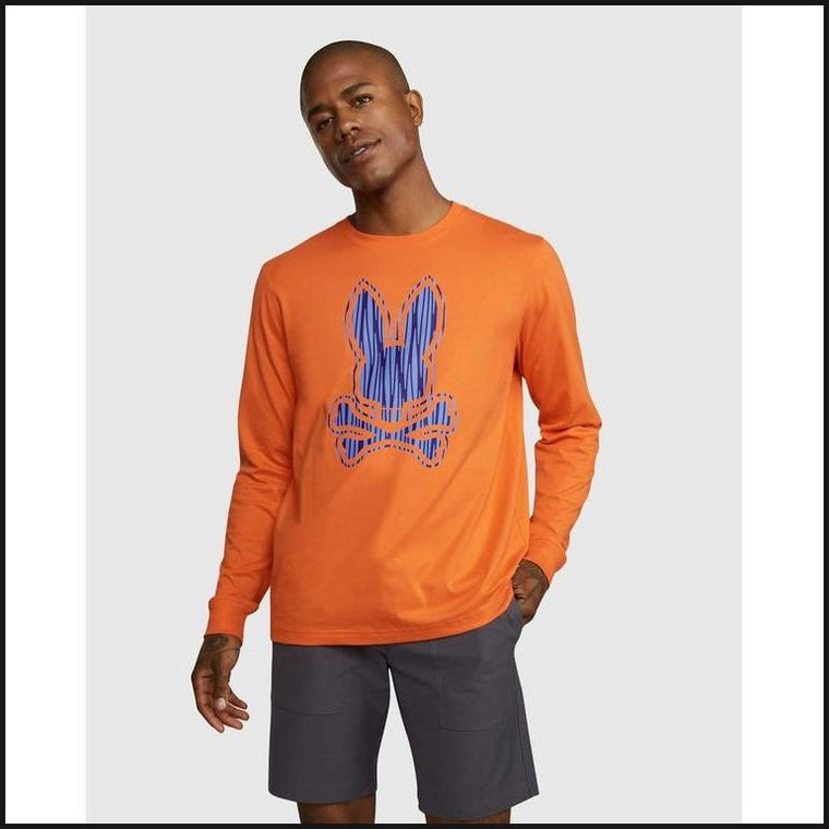 Psycho Bunny Long Sleeve Graphic T-Shirt - That Guy's Secret