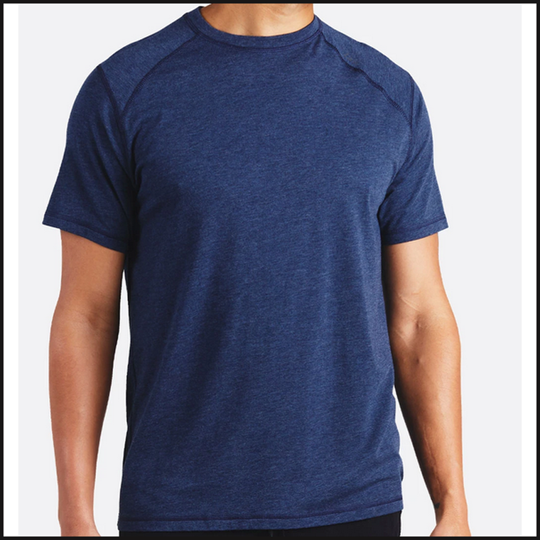 tasc Performance Fitness Short Sleeve T-Shirt, Classic Navy, X-Large 