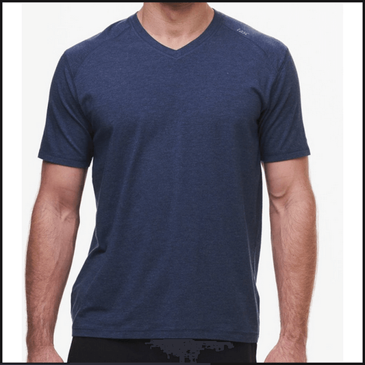 TASC Carrollton V Bamboo Performance Fitness V-Neck T-Shirt - That Guy's Secret