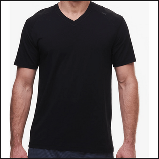 TASC Carrollton V Bamboo Performance Fitness V-Neck T-Shirt - That Guy's Secret