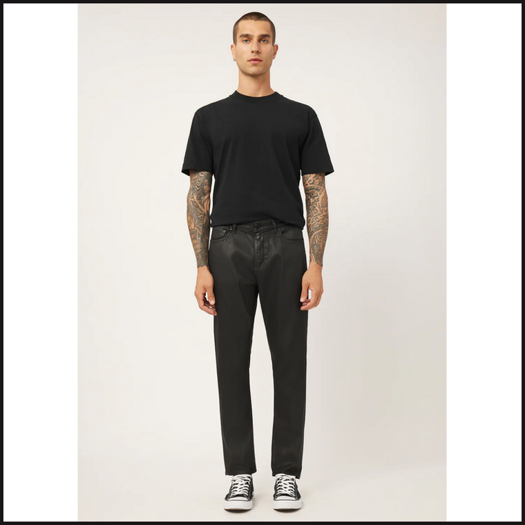 Theo Relaxed Tapered - Black Coated - That Guy's Secret